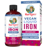 MaryRuth Organics Iron Supplement bottle front view